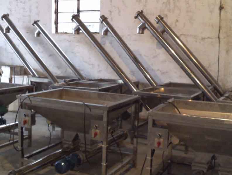 YX-T振動式螺旋上料機(jī)(方斗)